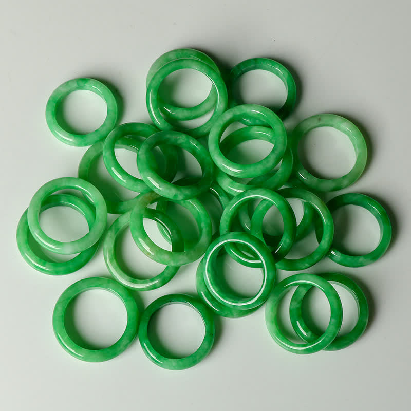 Jade Abundance Luck Ring