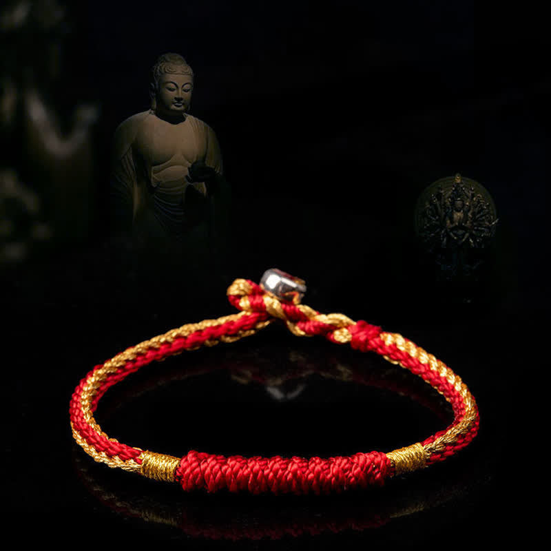 Tibetan Handmade Luck String Protection Bracelet