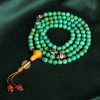 Tibetan Turquoise Mala Balance Necklace