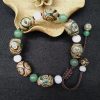 Tibetan Three-Eyed Dzi Bead Protection Bracelet
