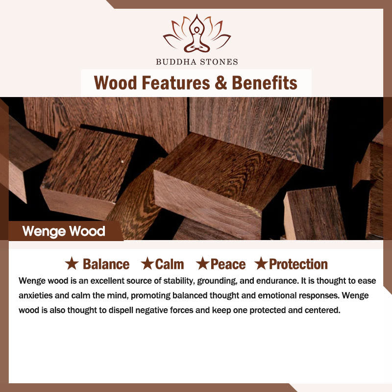 Wenge Wood Turquoise Protection Necklace