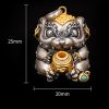 925 Sterling Silver Tibetan Treasure Rat Protection Necklace