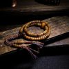 Tibet 108 Mala Yak Bone Amber Bracelet