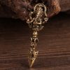 Tibetan Dorje Vajra Ganesh Elephant God of Wealth Necklace