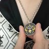 Tibetan Kirtimukha Healing Amulet Necklace Pendant