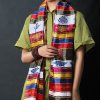 Tibetan Lucky Blessing Lotus Mantra Khata Decoration