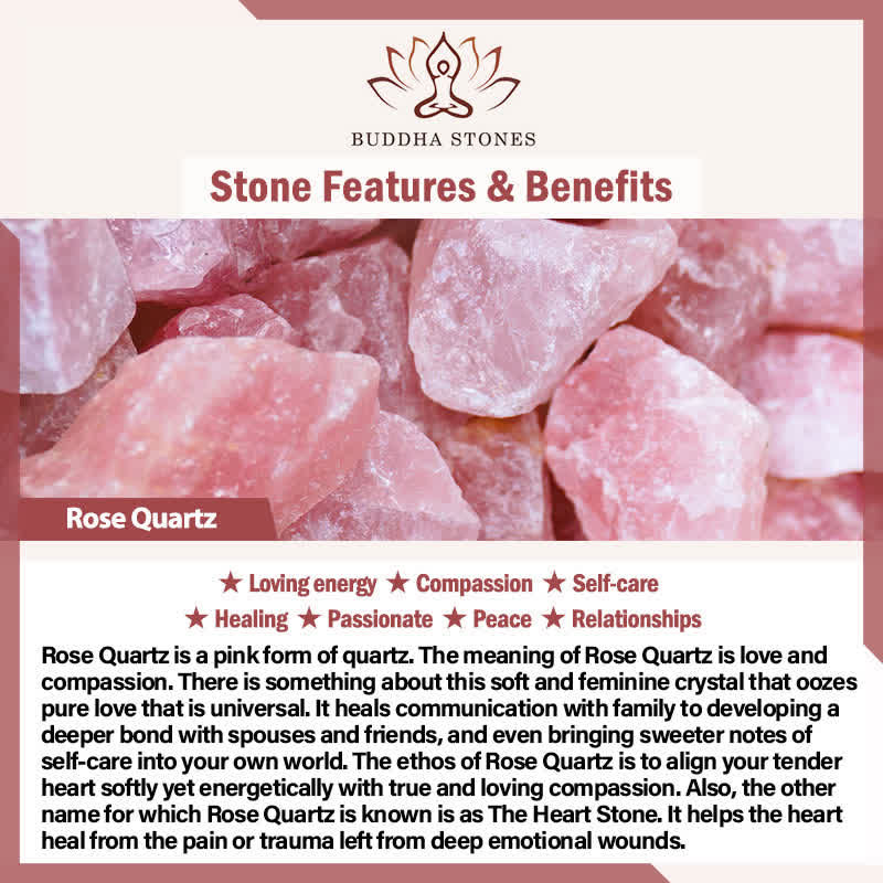 Rose Quartz Healing Arrowhead Necklace