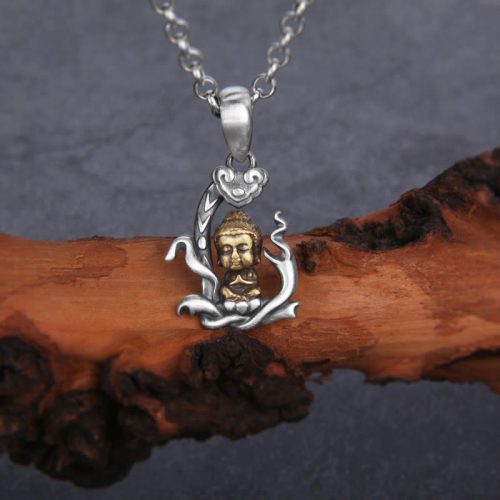 925 Silver Buddha Compassion Necklace